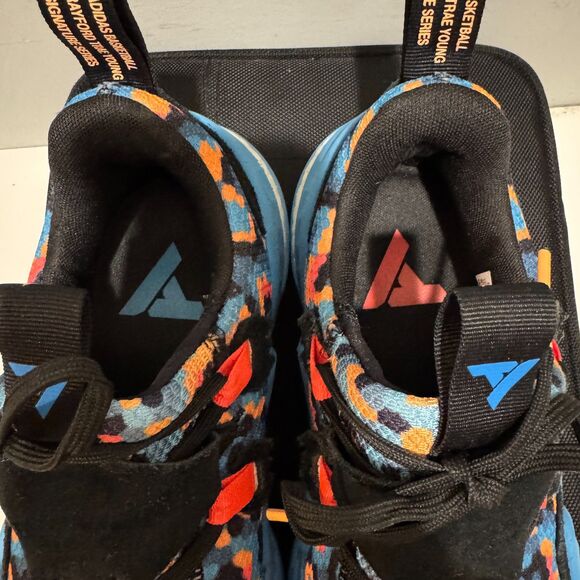 Adidas Trae Young 1 Pixel Blue Basketball Shoes Men’s 8.5 Boost GY0289 - Picture 5 of 11